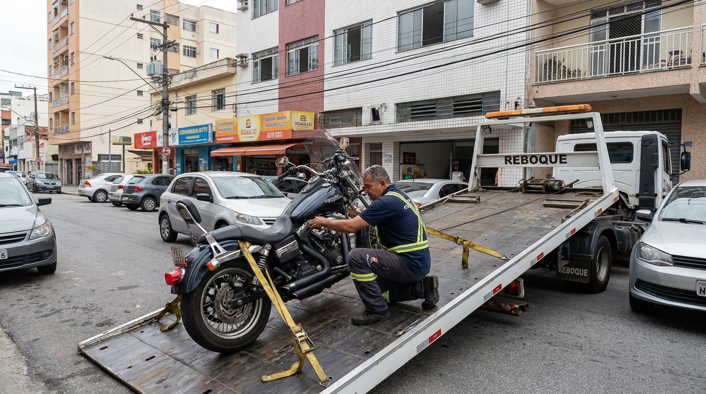 Guincho para Moto em São Gonçalo‑RJ
